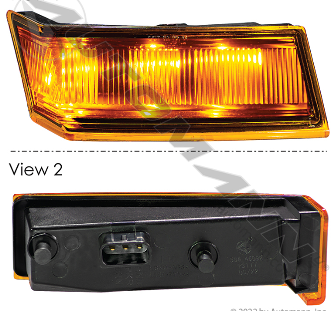 Turn Signal Marker Lamp LH Freightliner.