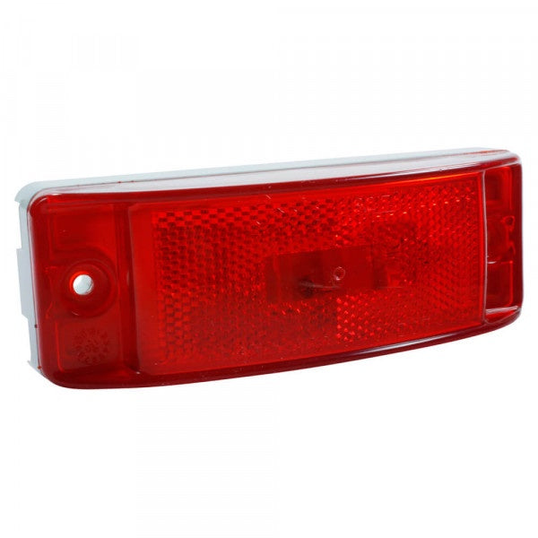 Marker Light 2in X 6in Reflex Red