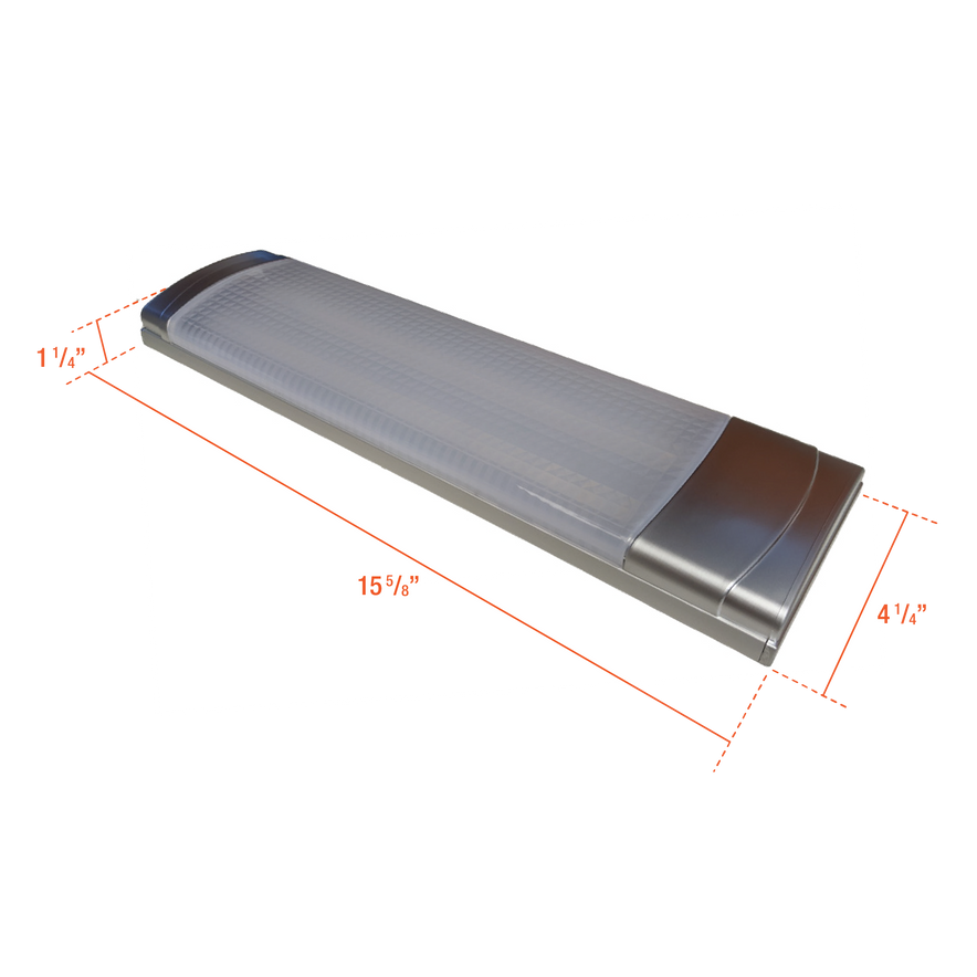 15.5″ x 4.25″ Utility/Dome cool white Lamp