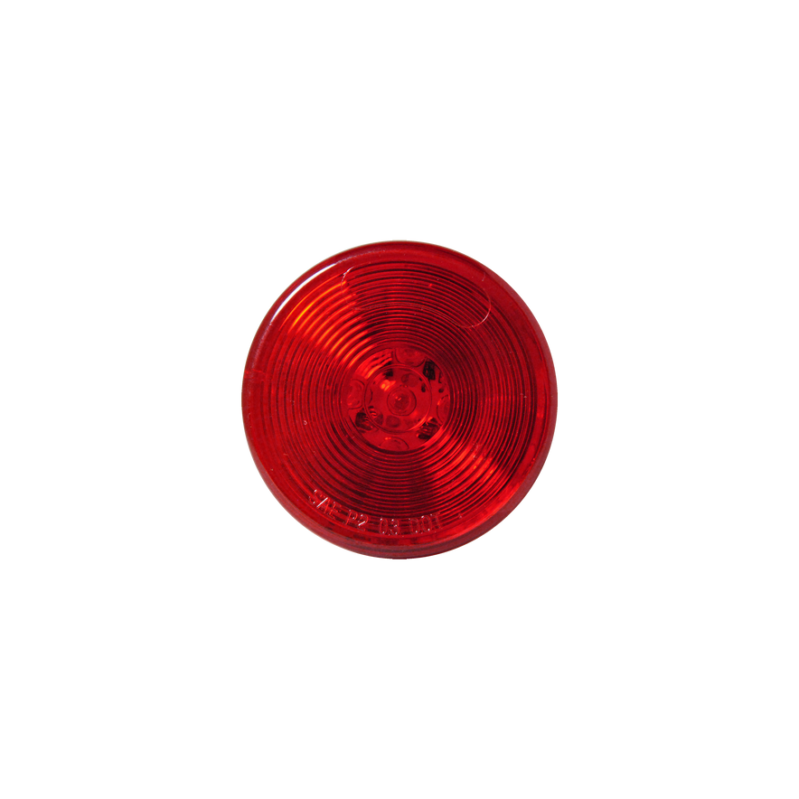 2" Round LED Marker Lamp - Red