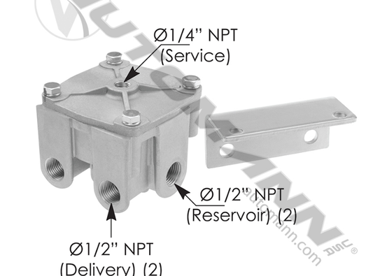 Bendix RELAY VALVE Type R12