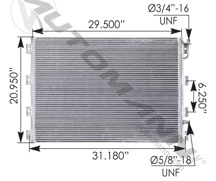 A/C Condenser Kenworth