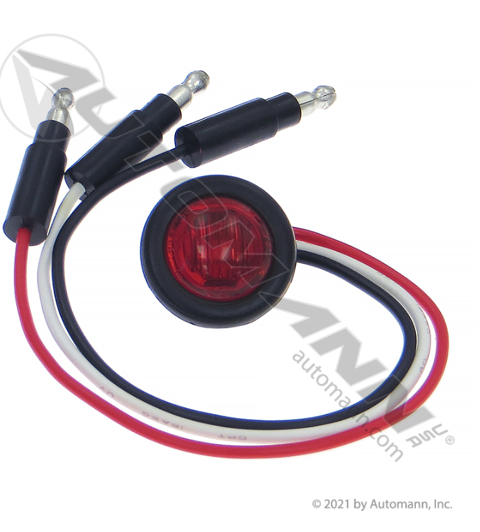 Marker Light LED Dual Function Red 3 Wire