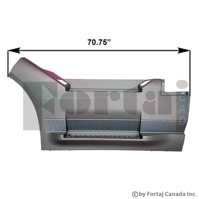 Volvo VNL Front Side Fairing LH 18+