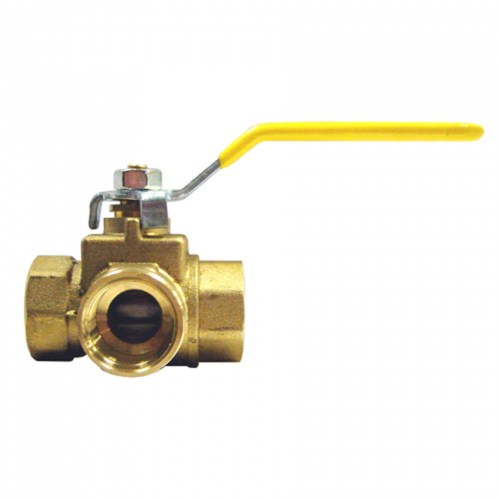 3-Way Ball Valve 3/8